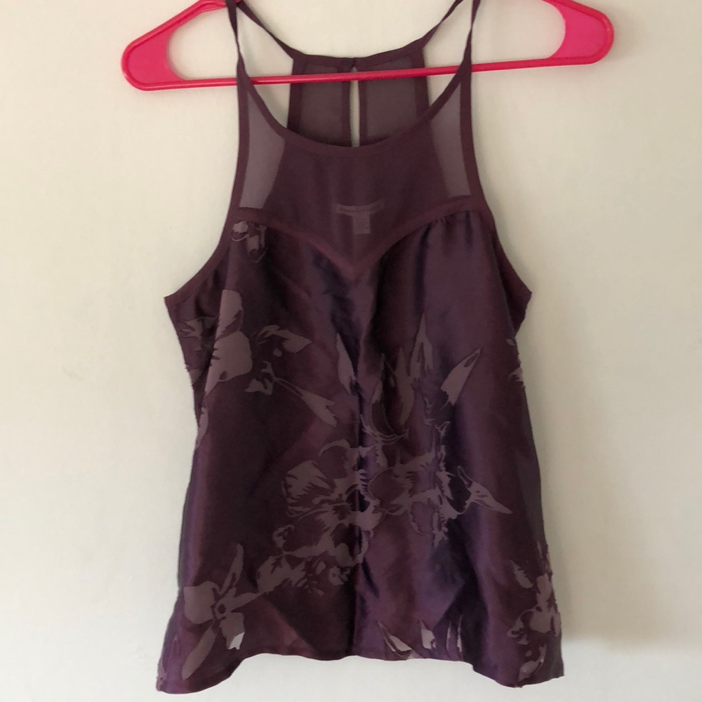 Floral american eagle top